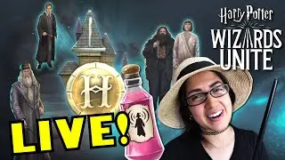 LIVE! Earning ALL THE BOOKS 📚⚡ Wizards Unite Wizarding Weekend