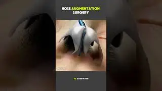 How Nose Augmentation Surgery Is Done | Step-by-Step Surgical Process #PlasticSurgery