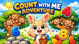 Count With Me Adventure 🐰 | Learn Numbers 1&ndash;10 with Fun Animals!