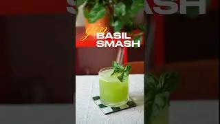 Gin Basil Smash, sabor a verano asegurado! Para brindar en una terraza al sol 😎 #cocktail #drink