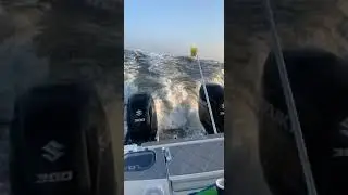 26&rsquo; SeaCat in nasty gulf chop