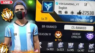 CS RANK OLD LOBBY🤡 CURRENT LOBBY🥵 - VIK GAMING LIVE  #freefiremax #fflive #vikgaming