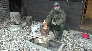 Feuerfeste Unterlage als Hitzeschutz für die Bushbox / Hobo aus China ! Taugt sie was ?
