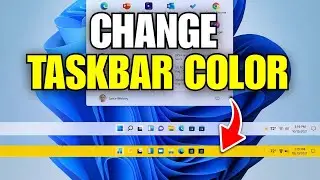 How To Change Taskbar Color In Windows 11 (2026)