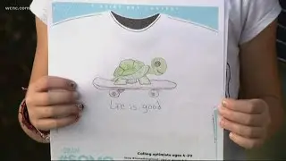 9-year-old wins t-shirt design contest