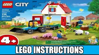 LEGO Instructions | City | 60346 | Barn & Farm Animals (All Books)