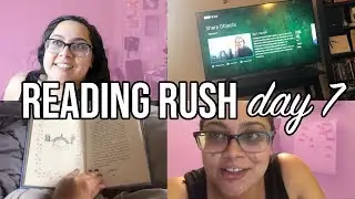 The Reading Rush Day 7 vlog + challenge