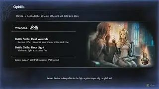 Octopath Traveler 0 playthrough Part 64 Side Story recruit Ophilia Bosses Edwin and Sand Lion