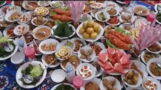 Persiapan makanan untuk keluarga pengantin| pesta perkawinan adat Aceh