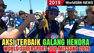 Aksi terbaik galang hendra | World Supersport Missano 2019