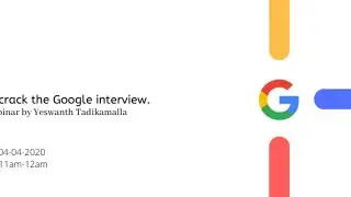 How to Crack the Google Interview with Yeswanth (Google Engineer)
