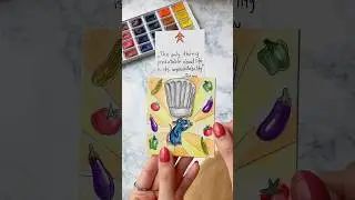 Ratatouille instead card🐀✨ #diy #cardart #handmade #ratatouille #art #paris #craftideas