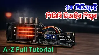 Learn PCB Design in one video PCB Design Bangla Tutorial A to Z