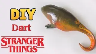 DIY: Como Fazer o seu DART de STRANGER THINGS em Biscuit ou Clay | Ideias Personalizadas - DIY