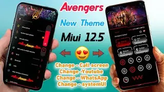 Top 2 Premium Themes For Miui 12 | Miui 12.5 Theme | Avengers Miui theme | Avengers Redmi theme 🌠
