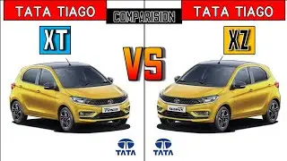 Сравнение Tata Tiago XT и Tata Tiago XZ 2021 года