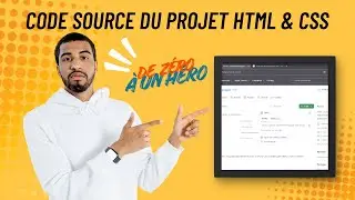 De Z&eacute;ro &agrave; un H&eacute;ro &ndash; Le code source du projet HTML & CSS