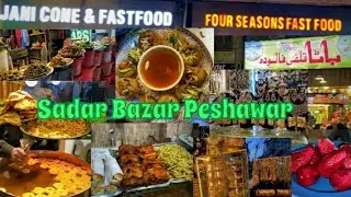 Sadar Bazar Peshawar|Shafi Market and Gora Bazar Peshawar Sadar|Jani Cone|Molako|Street Food