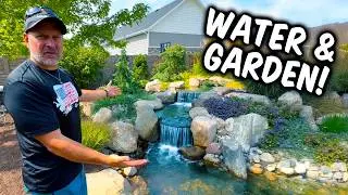 AMAZING Arboretum Backyard Waterfall