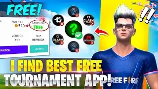 I Found Best Tournament App For Free Fire Esport Players 🏆 | Most Trusted App 🔥