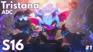 Tristana ADC #1 Season 16 (No Commentary / UltraWide)  - League of Legends