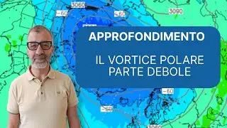 IL VORTICE POLARE PARTE DEBOLE, SIGNIFICATO E CONSEGUENZE PER L'INVERNO