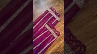 Beautiful sleeves design with dori/ sleeves design/ #stitching #sewing #fashion #design #viral