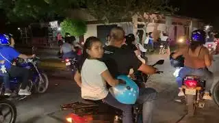 Caravana de los Tigres de Chinandega campeones de la liga Germán Pomares Ordóñez 2024.