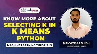 How to find K Means Clustering using Elbow Method in python| Machine Learning Tutorials | Codegnan