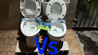 2017 Costco WaterRidge toilet vs 1960s Crane Radcliffe toilet!