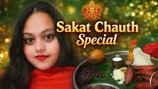 Aaj thi hamre ghar me sakat chouth ki pooja 🙏🥰#vlog#familyvlog #daily vlog#jyotisonavlogs 