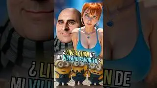 &iquest;Habr&aacute; LIVE ACTION de MI VILLANO FAVORITO y Los MINIONS? #minions #gru #vector