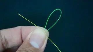 Yucatan Knot is used for joining a double line to a leader line