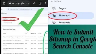 How To Submit Sitemap In Google Search Console | Sitemap For Blogger