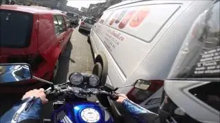 Traffic congestion - MOTORCYCLE - Another day in Bucharest