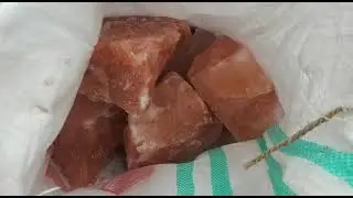 Rock salt natural pink salt lumps