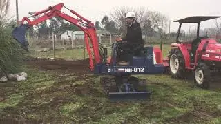 Mini excavadora Kubota KH-12 Alimor Maquinarias