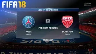 FIFA 18 - Paris Saint Germain vs. Dijon FCO @ Parc des Princes