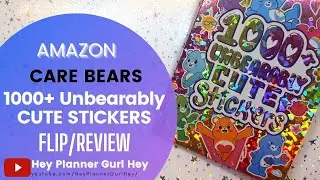 💜 Care Bears - 1000+ Unbearably Cute Stickers - FLIP/REVIEW