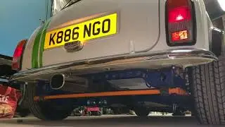 Classic mini 1275 Janspeed exhaust sound