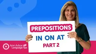 NÃO ERRE MAIS! Quando usar as PREPOSIÇÕES IN, ON, AT relacionadas a LUGARES