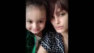 Naitik (Karan Mehra) Son Kavish Mehra Playing with Mother Nisha Rawal || Best Video || #NishaRawal