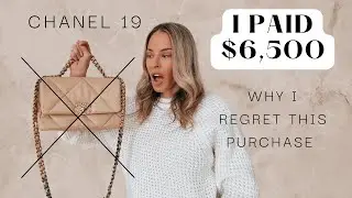 Chanel 19 Beige Medium Handbag Review
