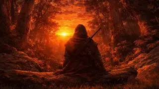 Medieval Sunset Ambience 🌌 | Deep Sleep & Relaxation Fantasy Music