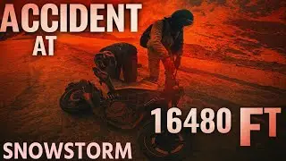Ep 5 We almost DIED at Shinkula Top - Near death experience | Pushed bike for 20 kms - worst day 🥹