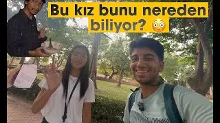Tayland’da melemen ve Türkçe para isteyen kız!