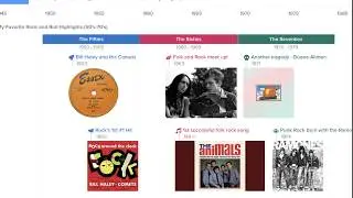 Create a timeline with Preceden Timeline Maker
