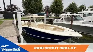 2018 Scout Boats 320 LXF Center Console Boat Tour SkipperBud's