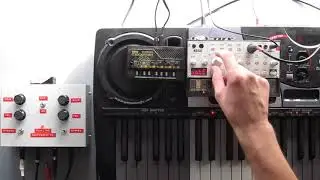 John Hollis Flatline Compressor - Techno Drums! Volca Bass Yamaha DJXII