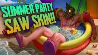 Vainglory Skins - SUMMER PARTY SAW!! Lane Gameplay [Update 1.20 BETA]